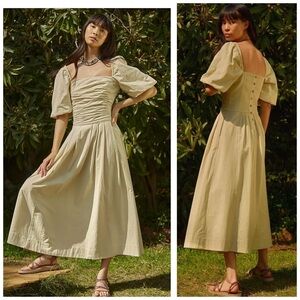 Free People endless summer cotton midi dress size XL